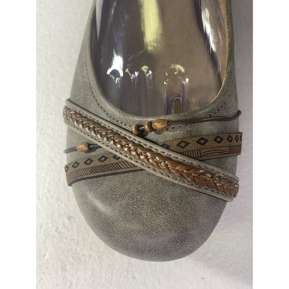 PoP womens Gazer size 11 M Memory Foam grey slip on casual comfort - Picture 9 of 16